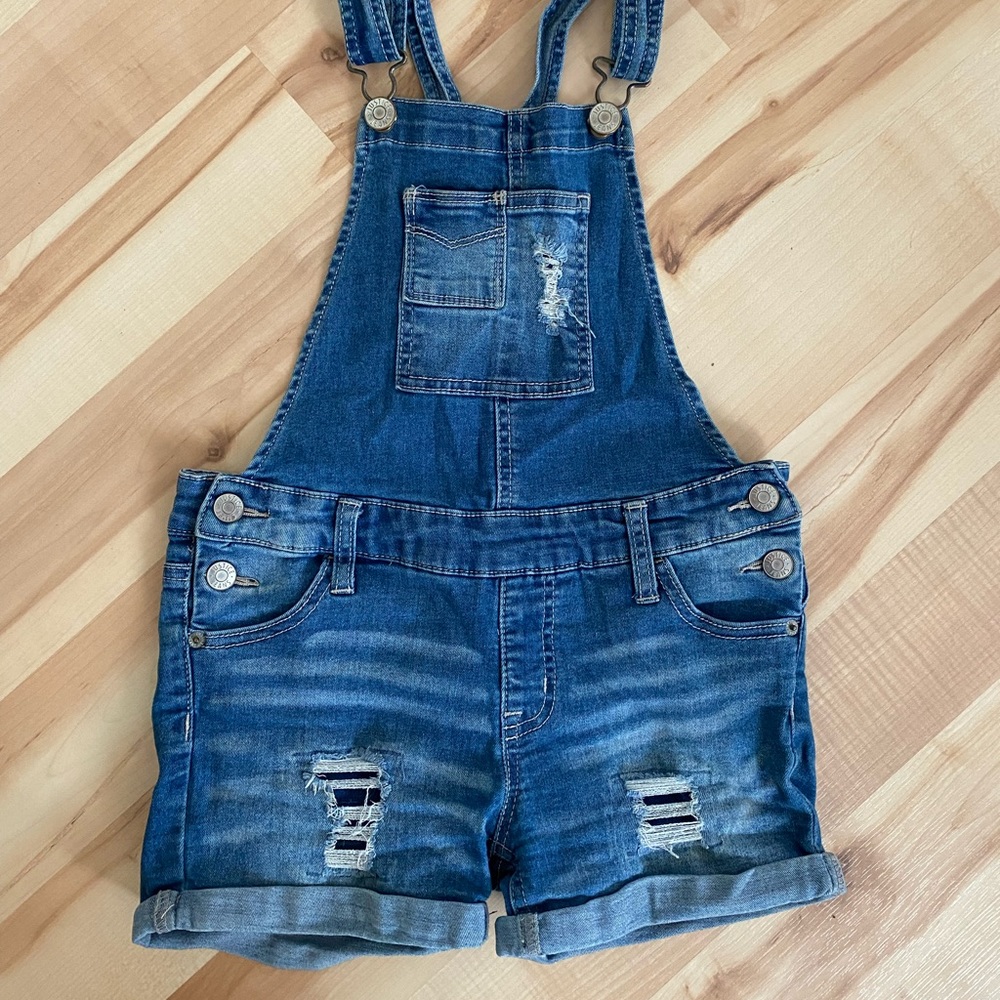 Justice Jean Short Overalls